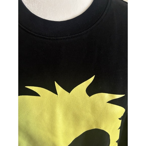 Alexander McQueen Mens Small Sweatshirt Crewneck Pullover Monster Black - Picture 6 of 7